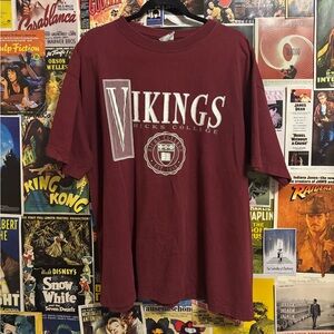 Gear For Sports Maroon Vikings Short Sleeve Tee